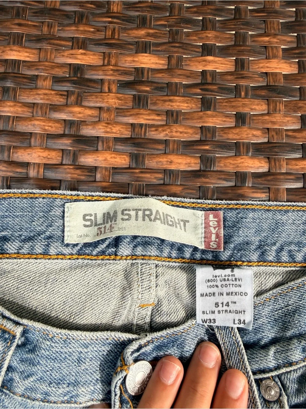 Levis 2000’s slim